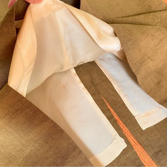 Green Lined Midi Skirt - Picture 10 of 11